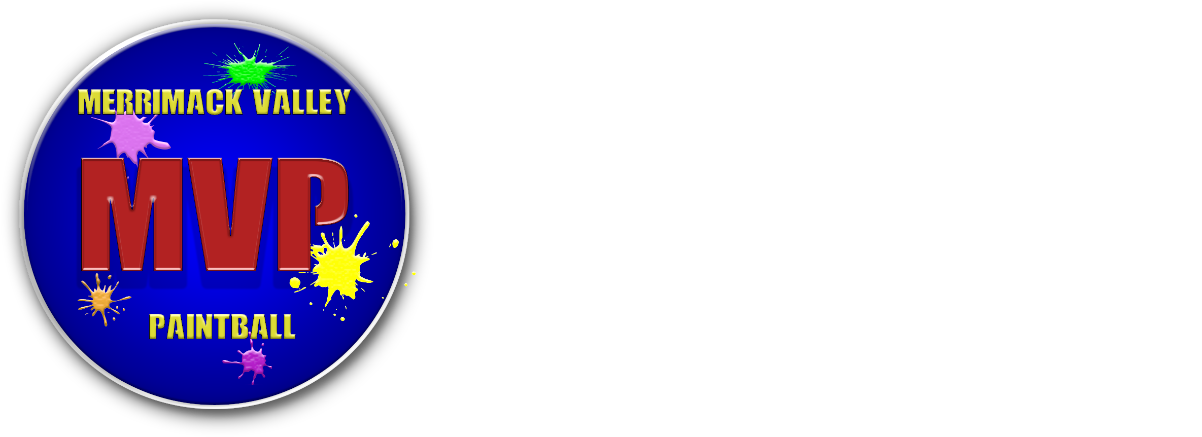 Merrimack Valley Paintball (2562x909), Png Download