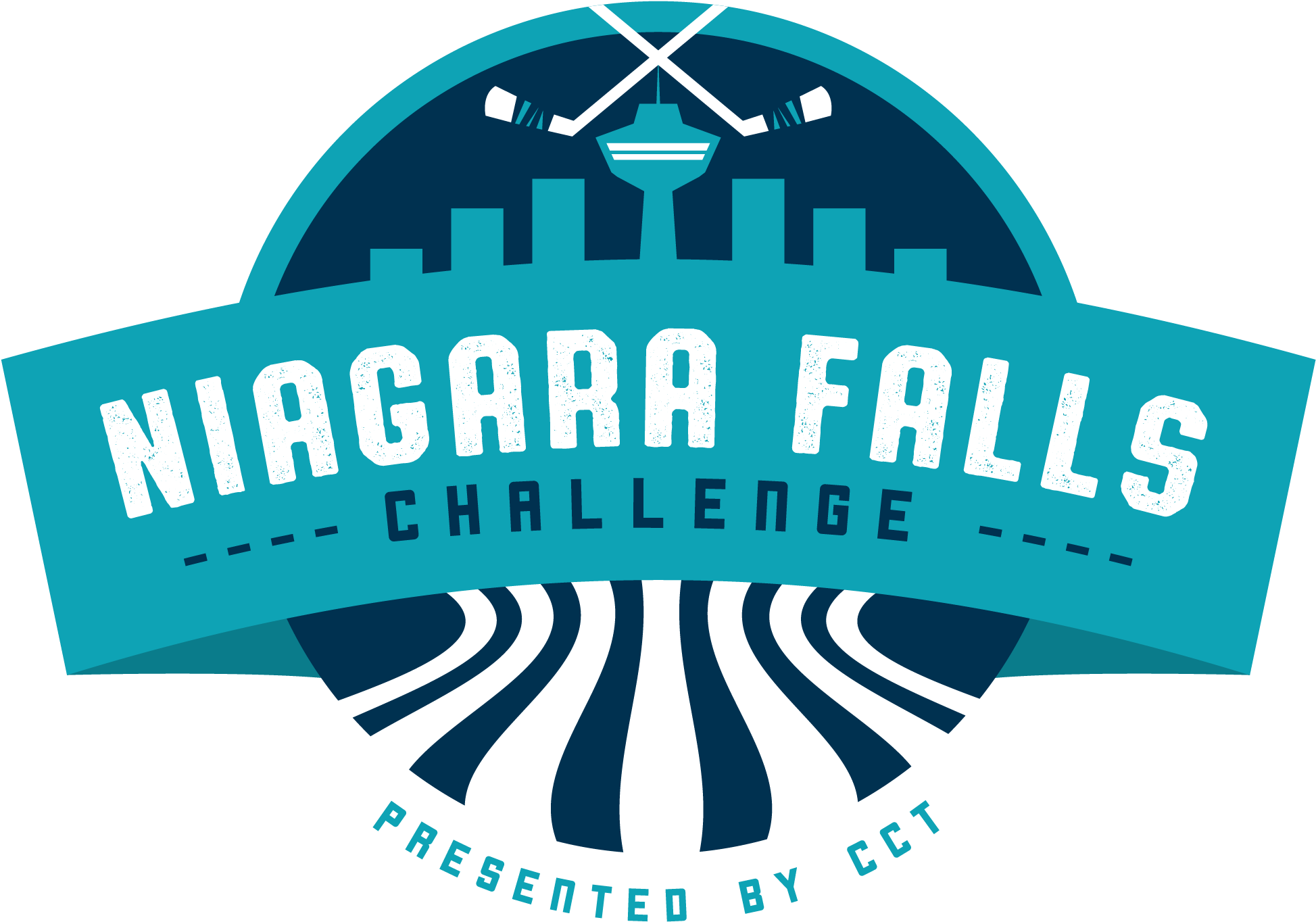 Niagara Falls Challenge - Niagara Falls Logo (2001x2001), Png Download