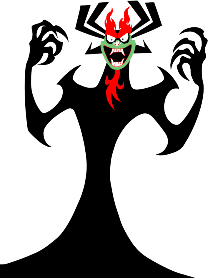 Aku The Master Of Darkness By Elgranl-db9z7ag - Samurai Jack Aku Poster (786x1017), Png Download