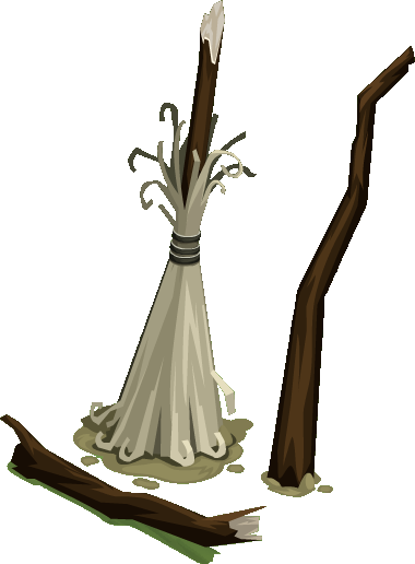 Witch's Broom - Illustration (380x516), Png Download