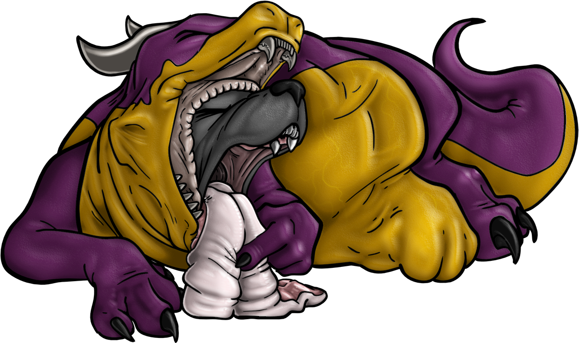 Random Dragon And Aku's Long Tongue - Tongue (1280x1280), Png Download