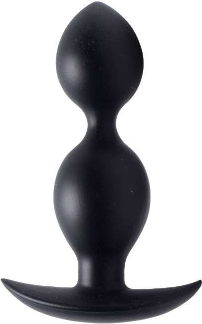 Orbs Steel Weighted Duotone Silicone Anal Plug - Sculpture (750x750), Png Download