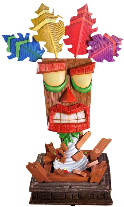 Crash - Maska Crash Bandicoot Tattoo (403x673), Png Download
