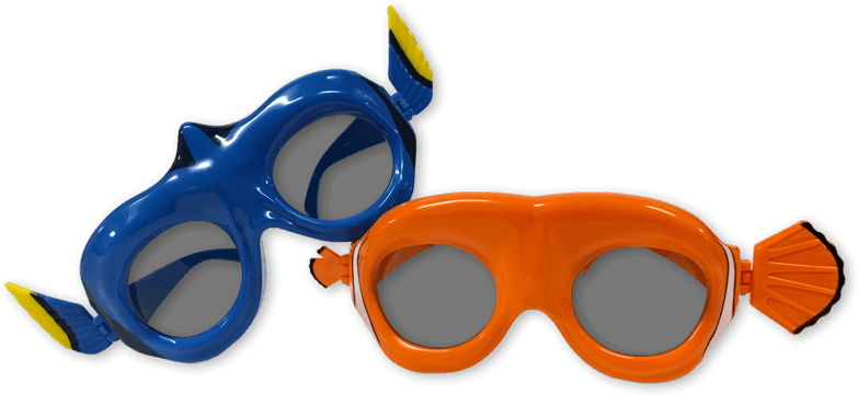 Find Dory 3d Glasses - Finding Dory 3d Glasses (800x379), Png Download