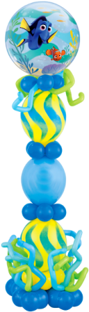 Can't Find What You're Looking For - 22 Finding Dory Bubble Balloon (375x500), Png Download