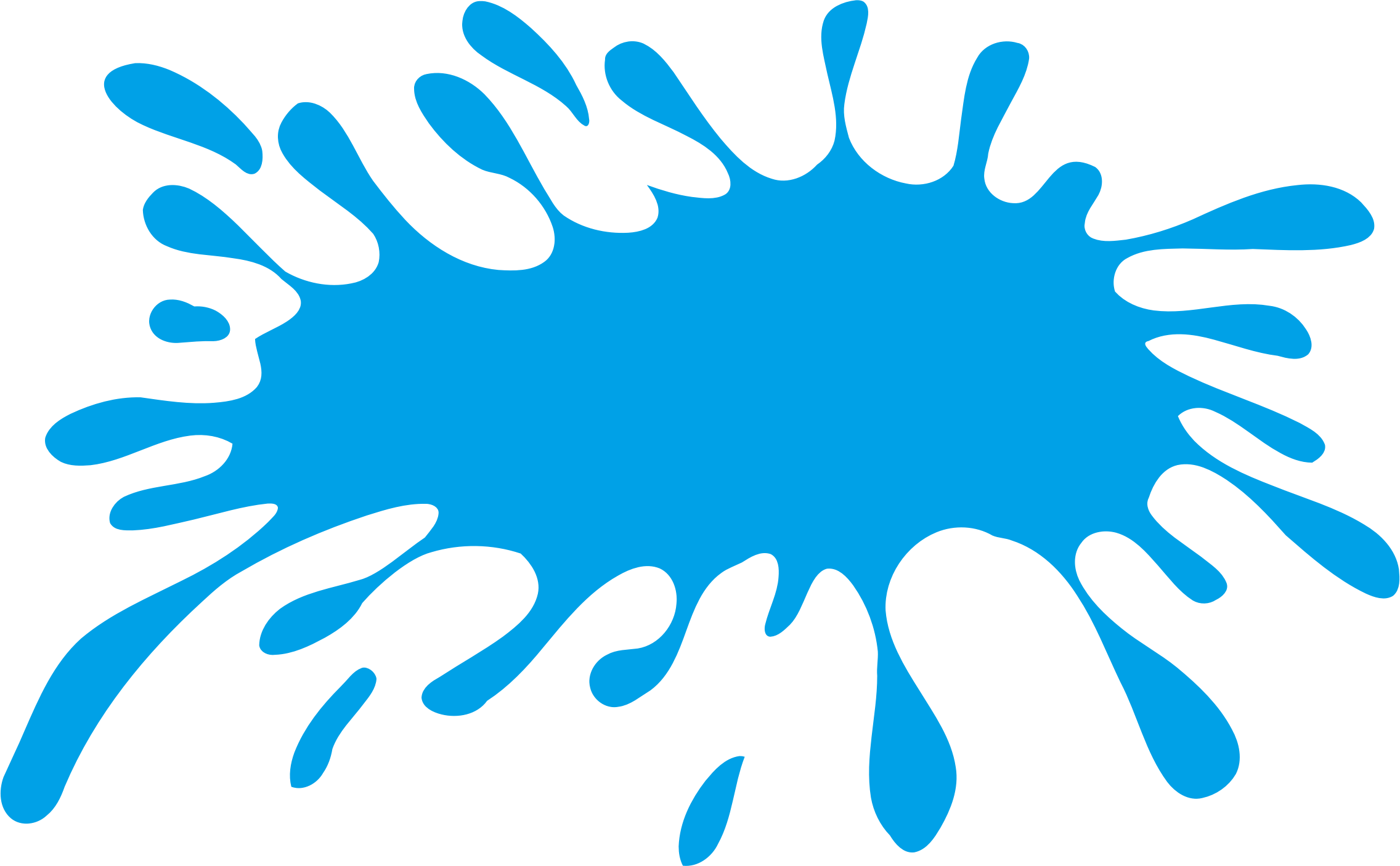 Blur Clipart Splat Pencil And In Color Blur Clipart - Blue Slime Clip Art (2272x1406), Png Download