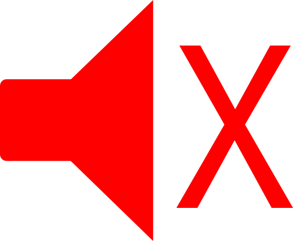 Small - Mute Clipart (600x495), Png Download