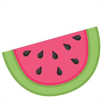Melon Transparent Svg - Transparent Background Watermelon Clipart (432x432), Png Download