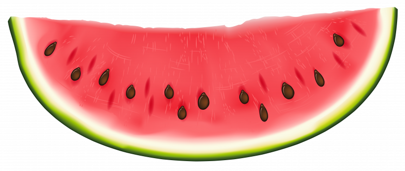 Transparent Background Watermelon Transparent (817x346), Png Download