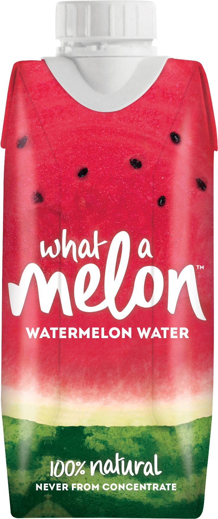 Melon Watermelon Water 330ml (963x2067), Png Download