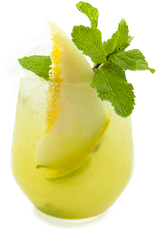 Melon Cocktail (400x600), Png Download