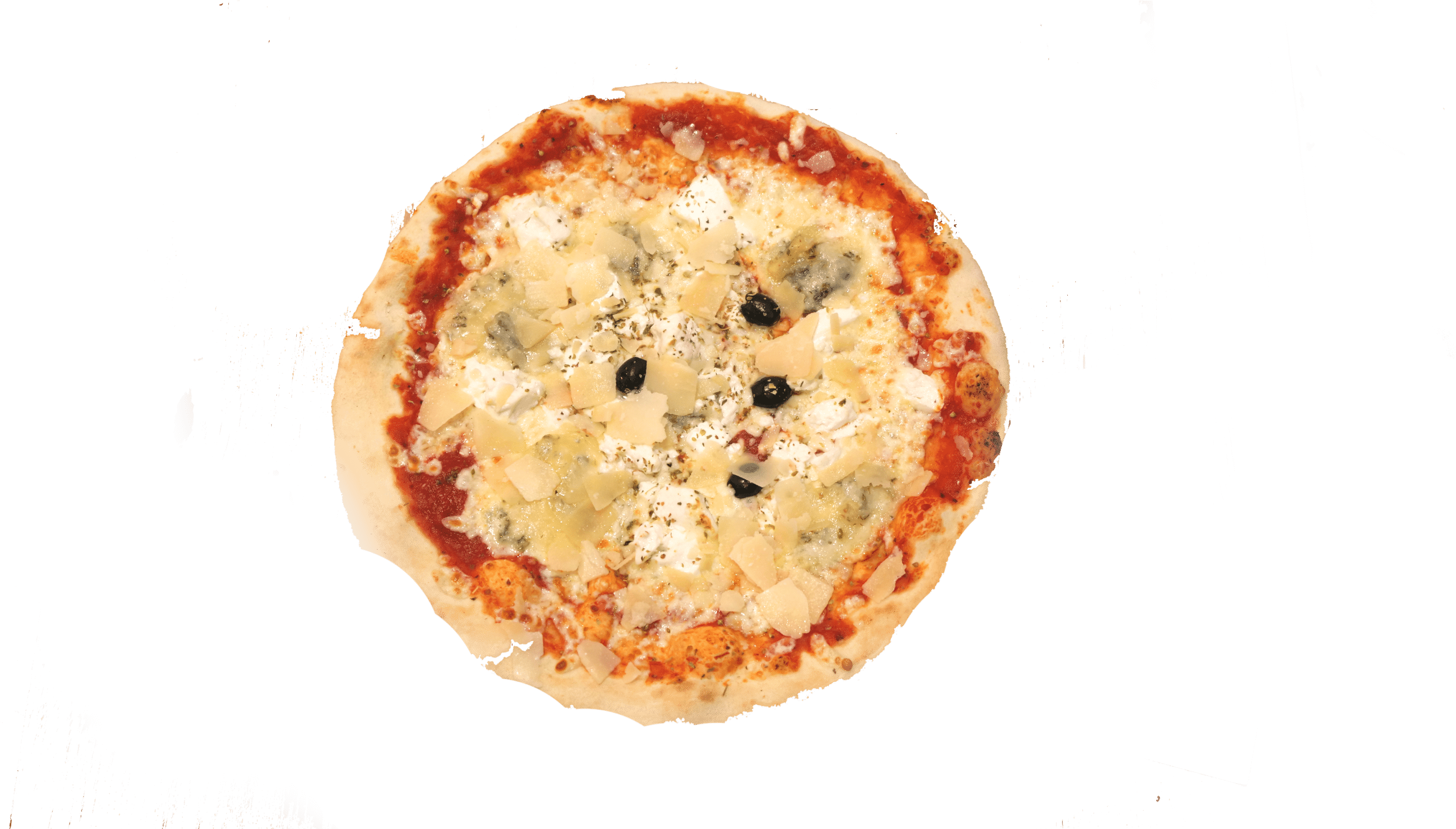 4 Cheese Pizza - Cheese (2880x1622), Png Download