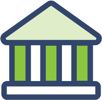 Sp Icon College - Png Museum Icon Blue (600x422), Png Download