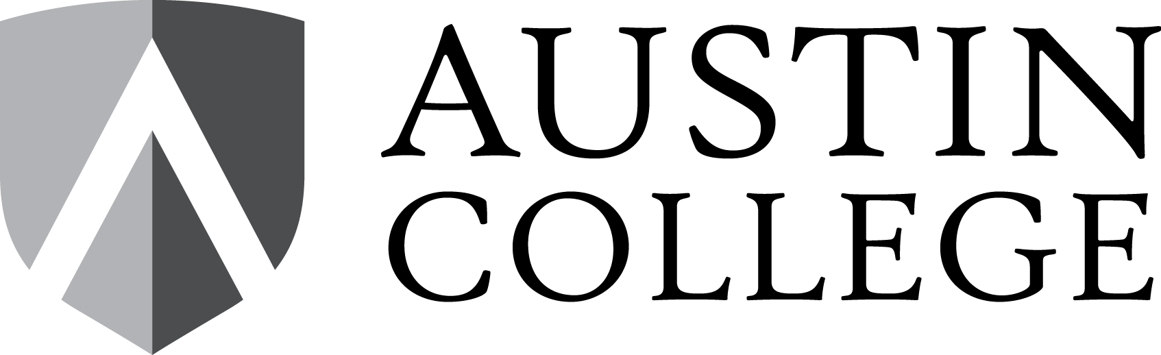 Grayscale - Png Format - Austin College (1694x518), Png Download