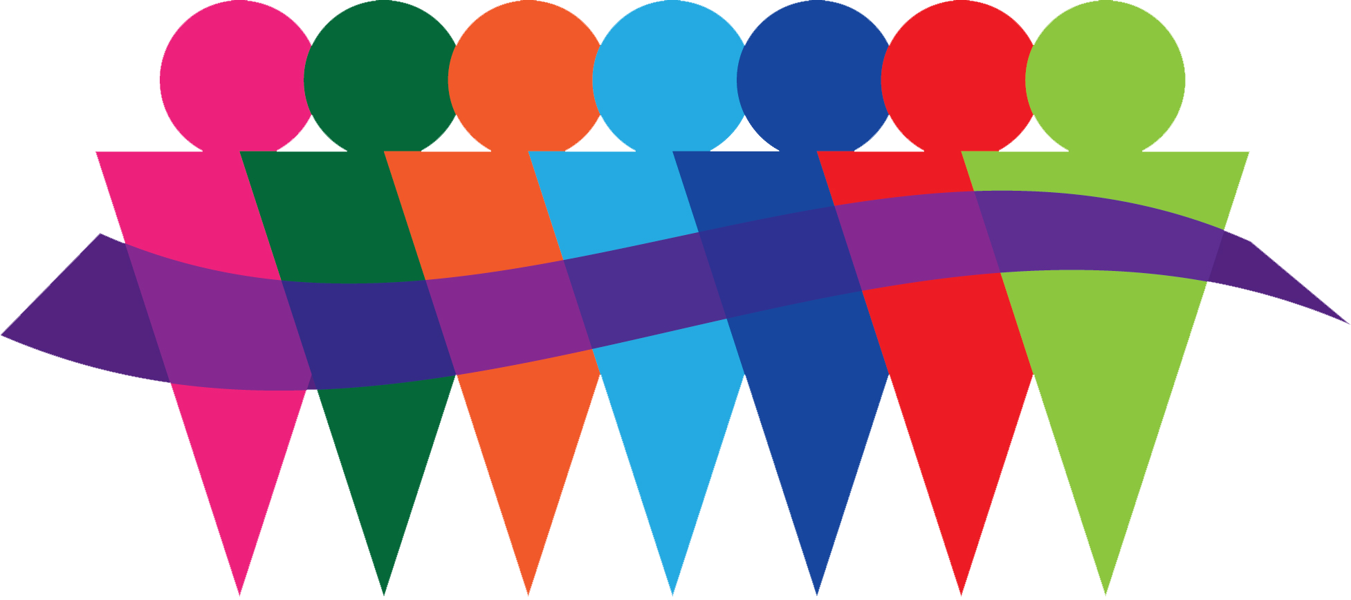 Celebrating Diversity - Multi Cultural Png (1953x868), Png Download