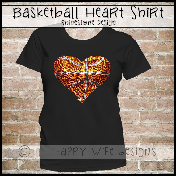 Basketball Mom Shirt With Rhinestone Basketball Heart - Mom Football Shirts (570x570), Png Download