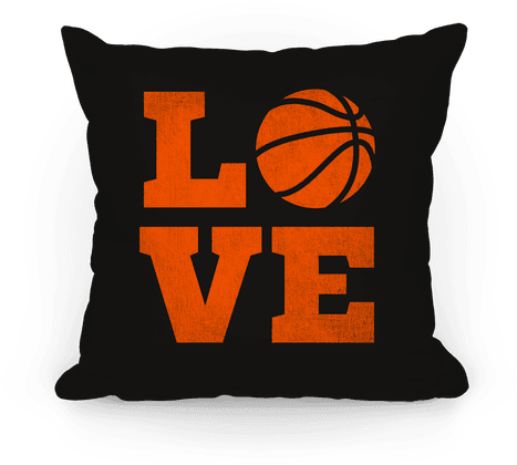 Love Basketball Pillow - Love St Patricks Day (484x484), Png Download