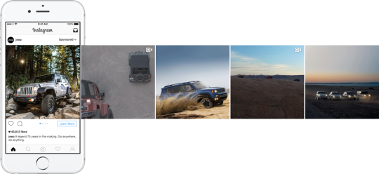 Instagram Carousel - Instagram Video Carousel (540x248), Png Download