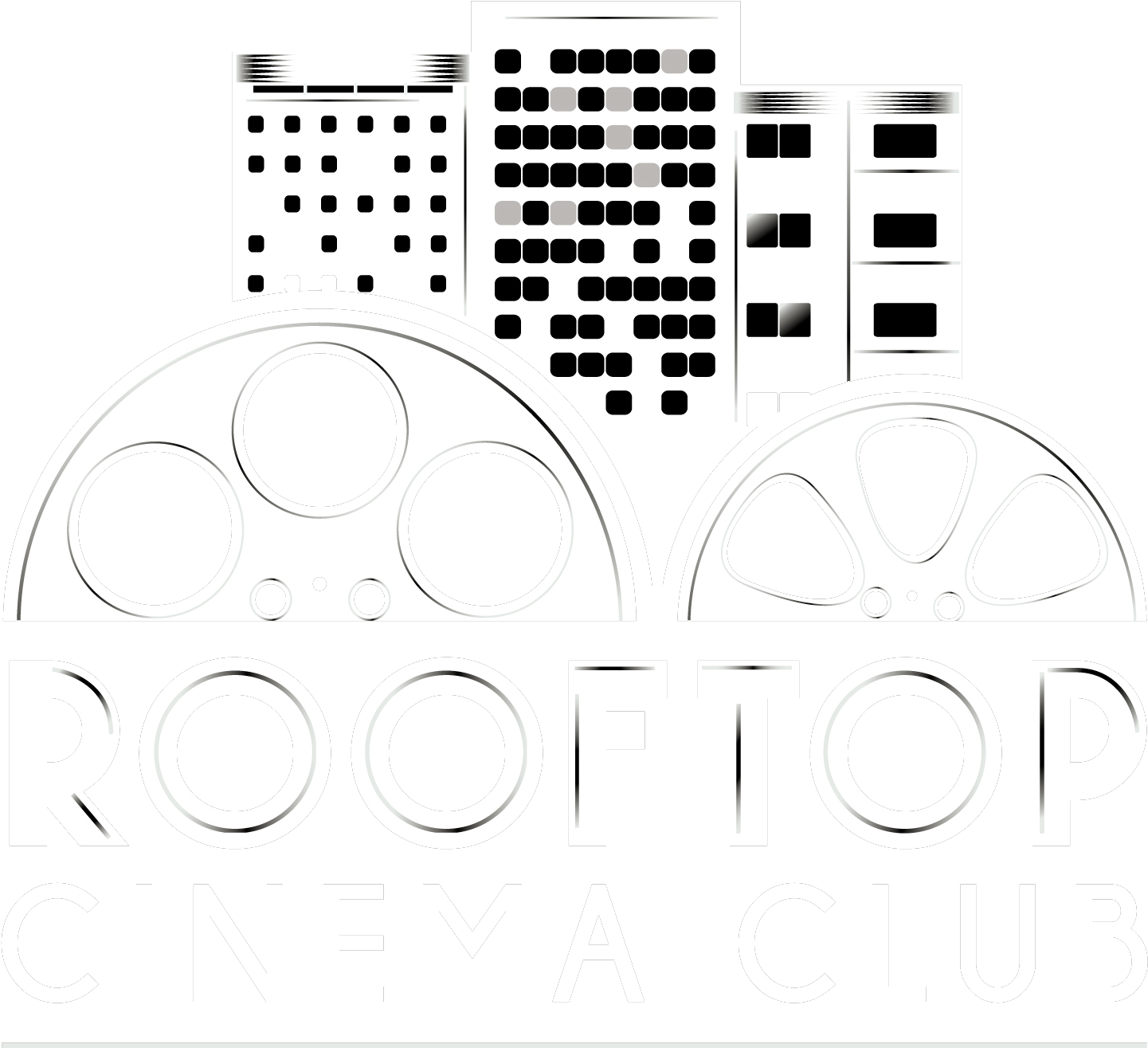 Rooftop Cinema Club - Rooftop Cinema Club Logo (1601x1423), Png Download