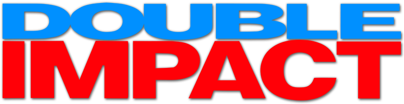 Double Impact Image - Double Impact Logo Png (800x310), Png Download