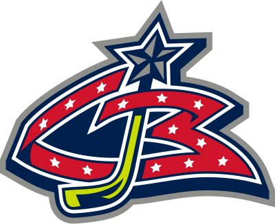 Columbus Blue Jackets Logo, 2000-2007 - Columbus Blue Jackets 2001 Logo (400x326), Png Download