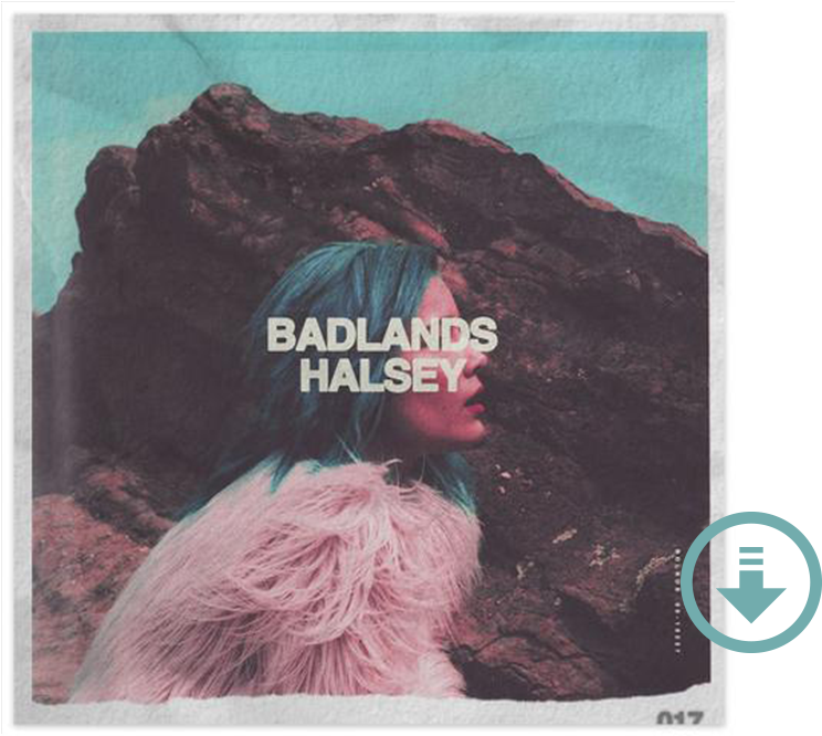 Double Tap To Zoom - Halsey Hopeless Fountain Kingdom Vinyl (1000x1000), Png Download
