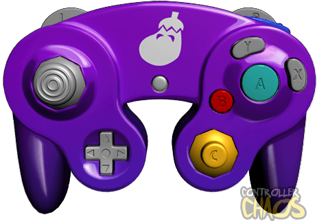 Ice Climbers - Custom Marth Gamecube Controller (474x340), Png Download