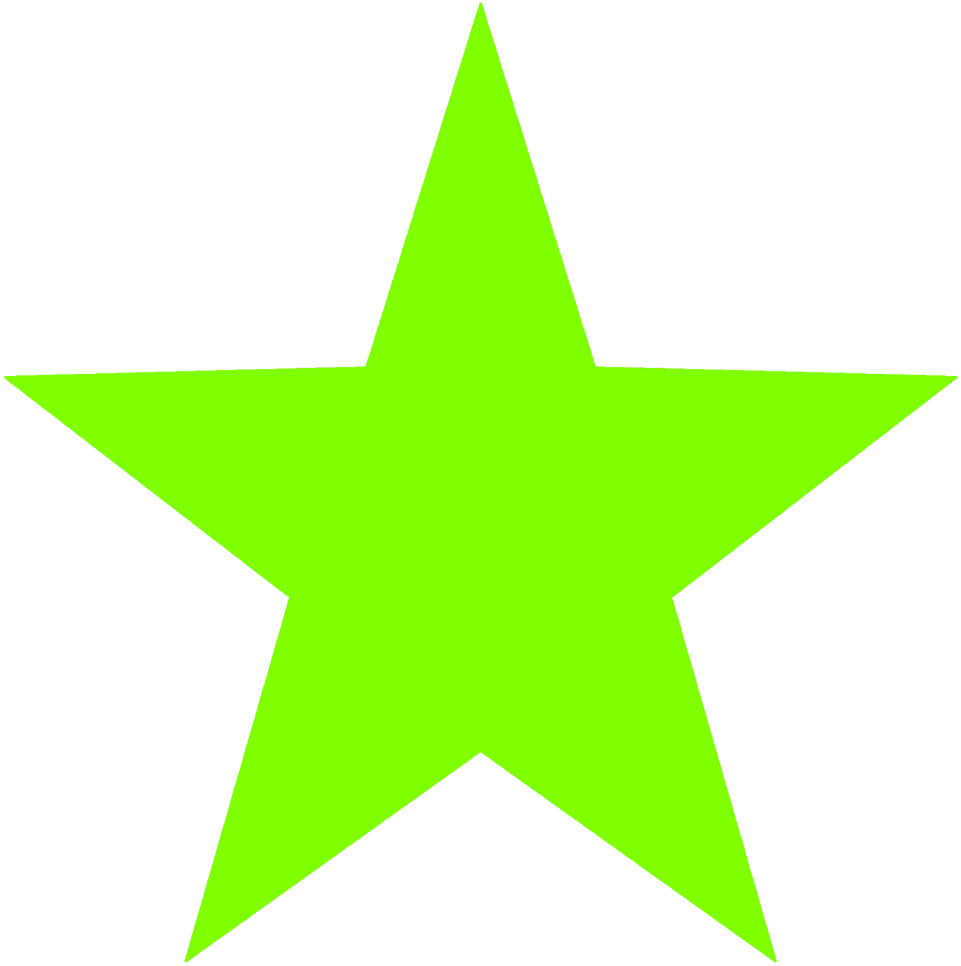 Green Common Star Graphic - Hispanic Heritage Puerto Rico (1476x1476), Png Download