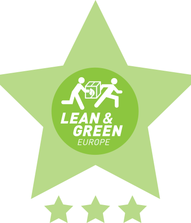 Chep Benelux Receives The 3rd Lean & Green Star - Lean And Green (384x448), Png Download
