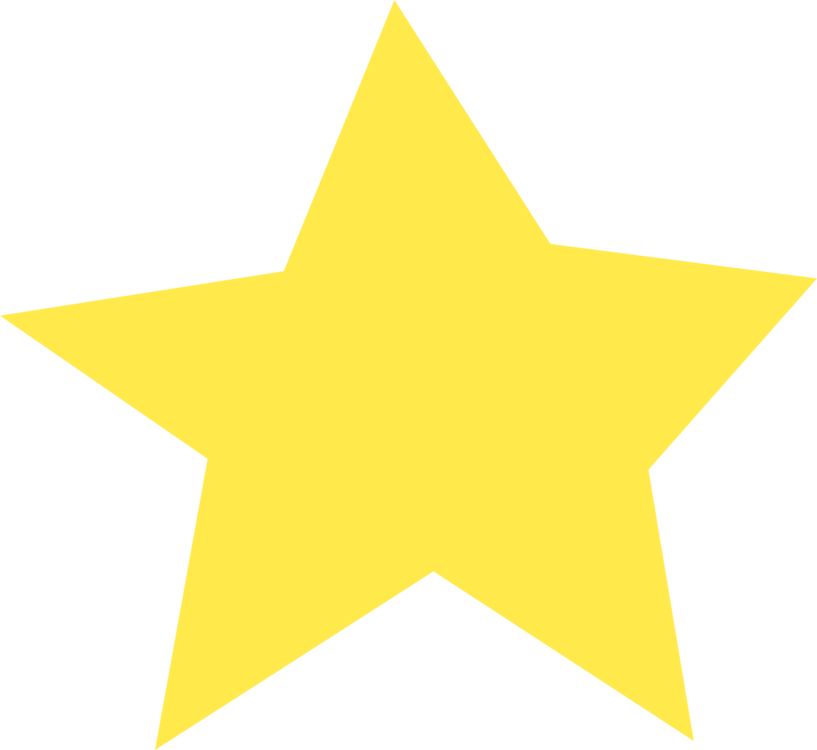 Green Star Download Document - Yellow Star No Background (817x750), Png Download