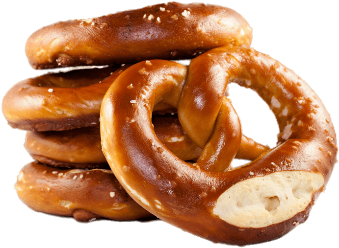Food - Pretzels Png (750x750), Png Download
