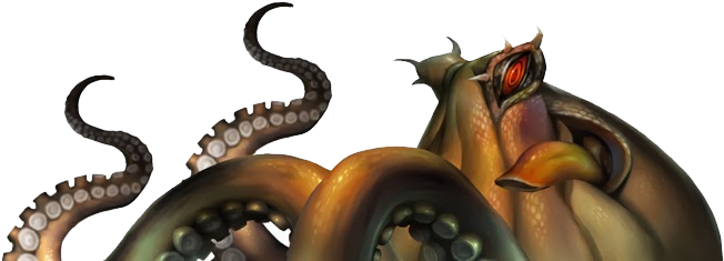 Kraken - Kraken Boss (667x249), Png Download