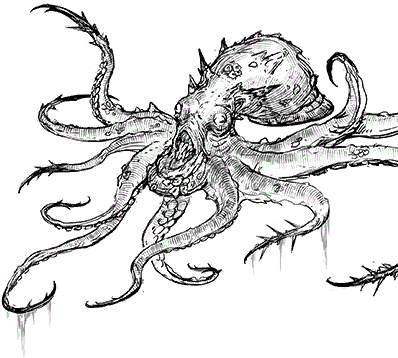 Gamebanshee Svg Free - Kraken Png (400x420), Png Download