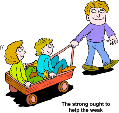 Vector Freeuse Library Dad And Kids Clipart - Pull Clipart (400x379), Png Download