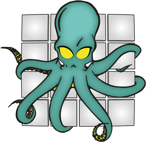 Logo Pedro Le Kraken 1 Full 300 - Cartoon (600x609), Png Download