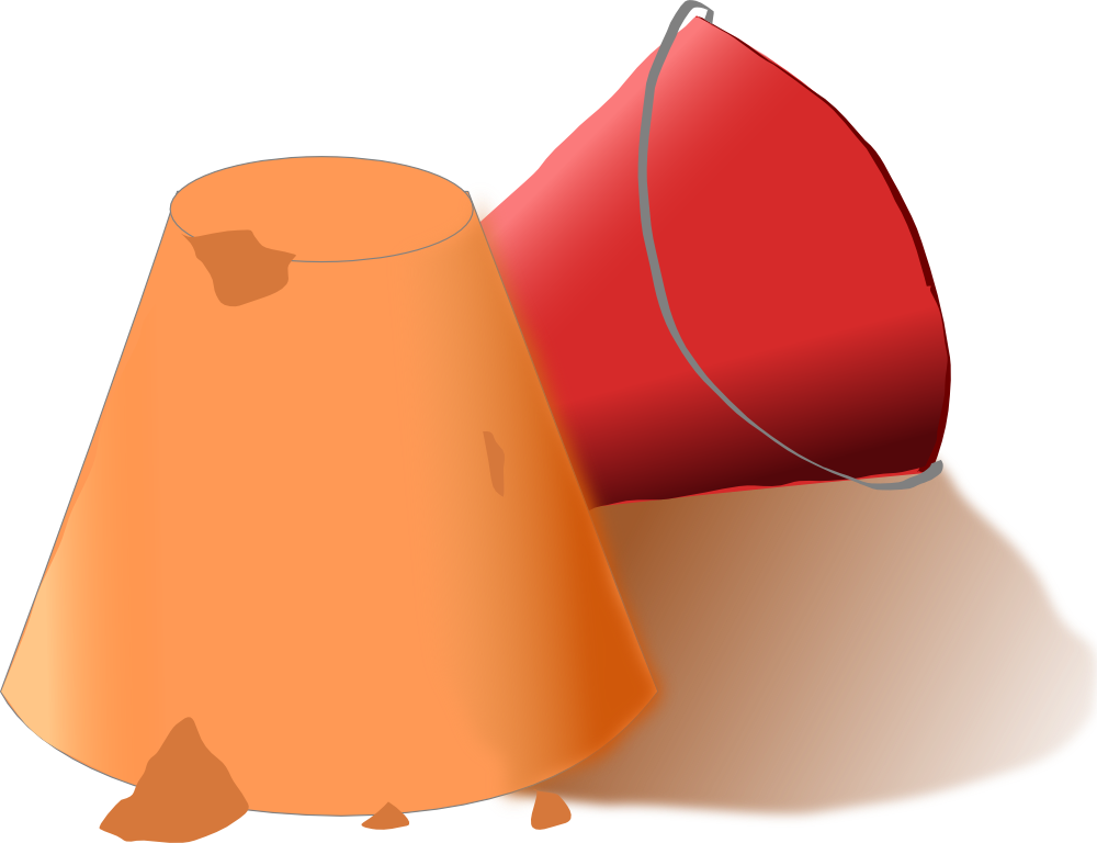 The Sandcastle - Kürek Kum Kova Png (1000x768), Png Download