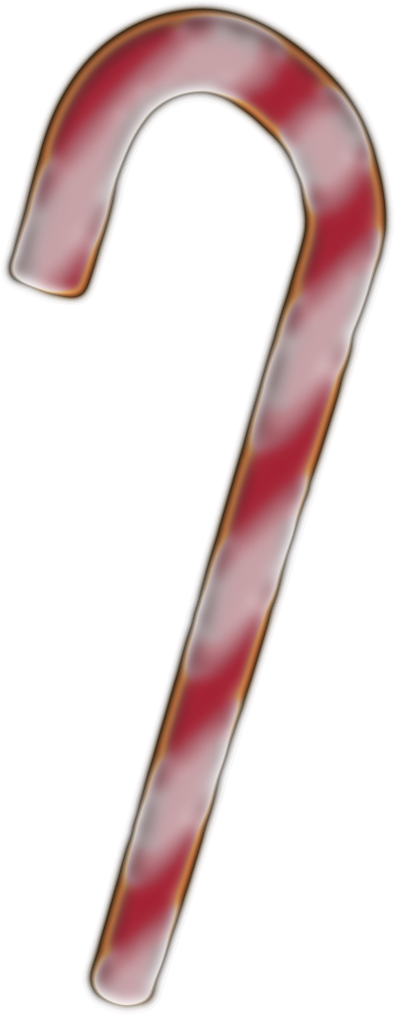 This Free Icons Png Design Of Candy Cane (907x2400), Png Download