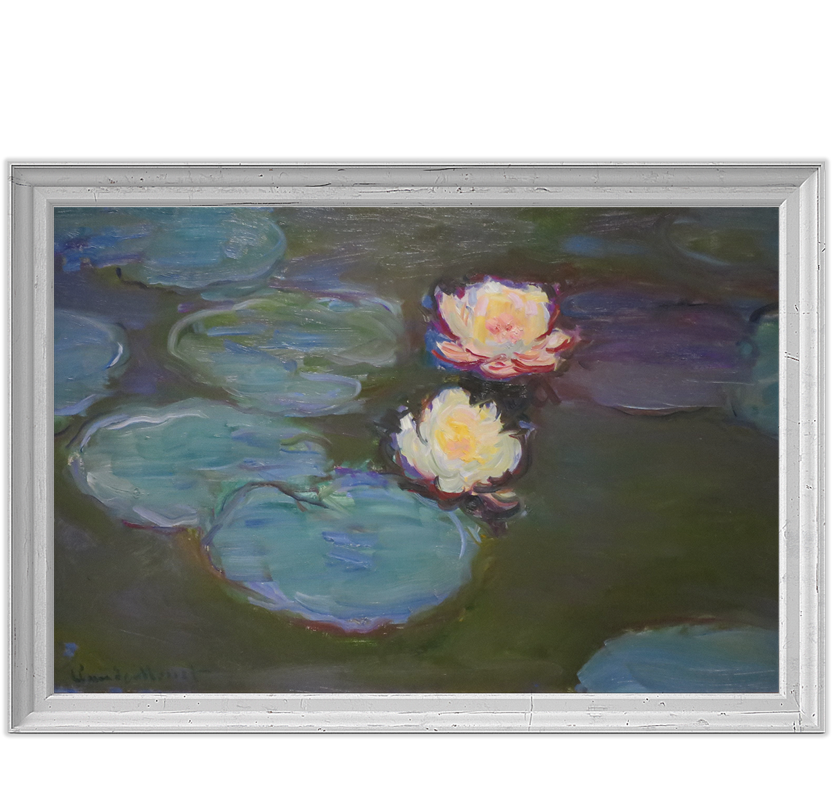 2016 Product Design - Water Lilies Famous Painting (1400x1400), Png Download