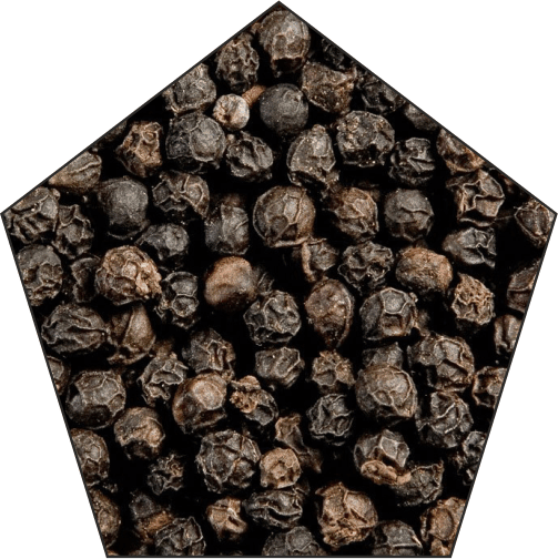 Black Pepper - Dry Black Pepper (503x504), Png Download