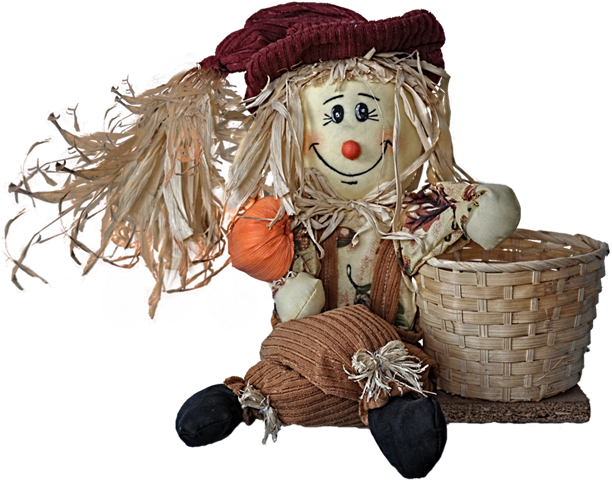 Scarecrow-045 - Png Scarecrow (612x480), Png Download