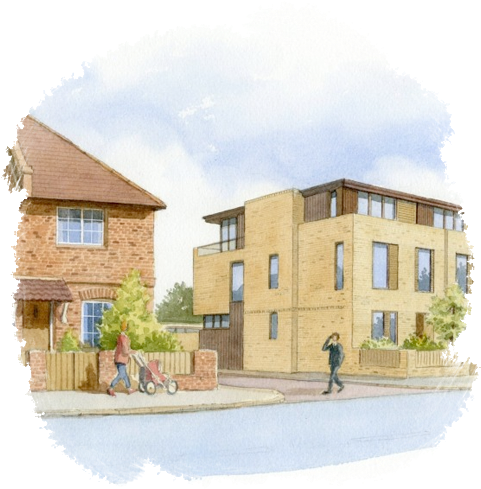 Also Known As Visualisations, Perspectives Or Renderings, - Architectural Rendering (500x500), Png Download