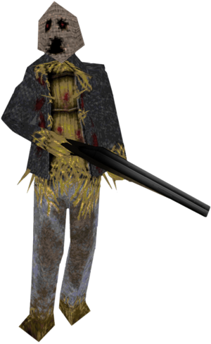 Possessed Scarecrow - Scarecrow Shotgun (300x489), Png Download