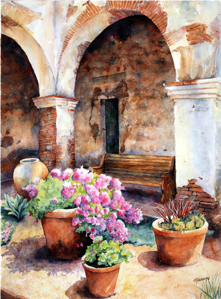 Archive Sold Or In Private Collections - San Juan Capistrano (540x600), Png Download