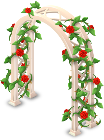 Rose Arch - Portable Network Graphics (531x531), Png Download