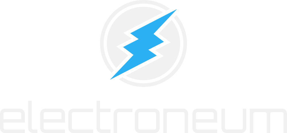 Logo Grey Stacked - Electroneum (1000x465), Png Download