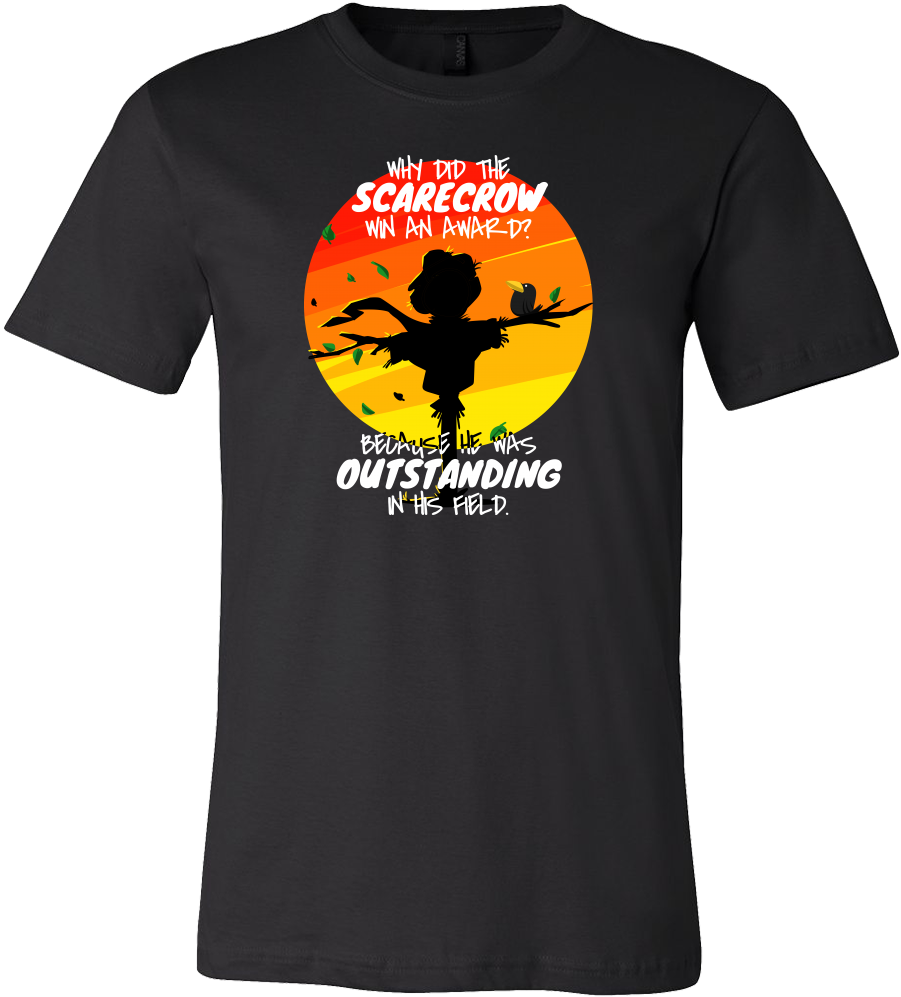 Joke Novelty Gift T Shirts,funny Scarecrow Farmer Jokes - Tabletop Shirt (1000x1000), Png Download