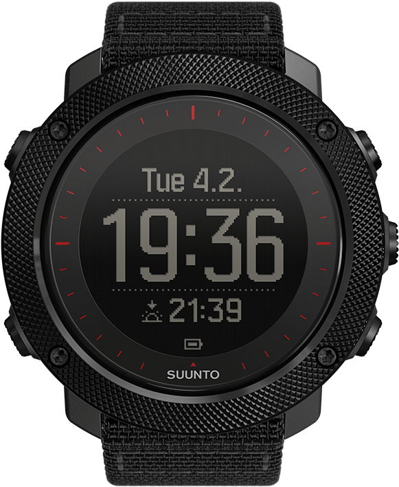 Suunto Traverse Alpha Sport Watch (stealth) (800x800), Png Download