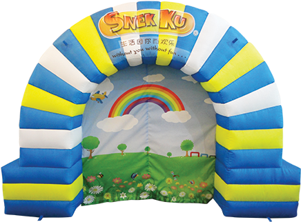 The Inflatable Arch Enhances To Promote Your Events - Sunrise Electricals (500x500), Png Download
