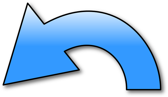 Icon, Blue, Arrow, Arch, Undo, Dustin - Flechas Hacia La Izquierda (640x371), Png Download