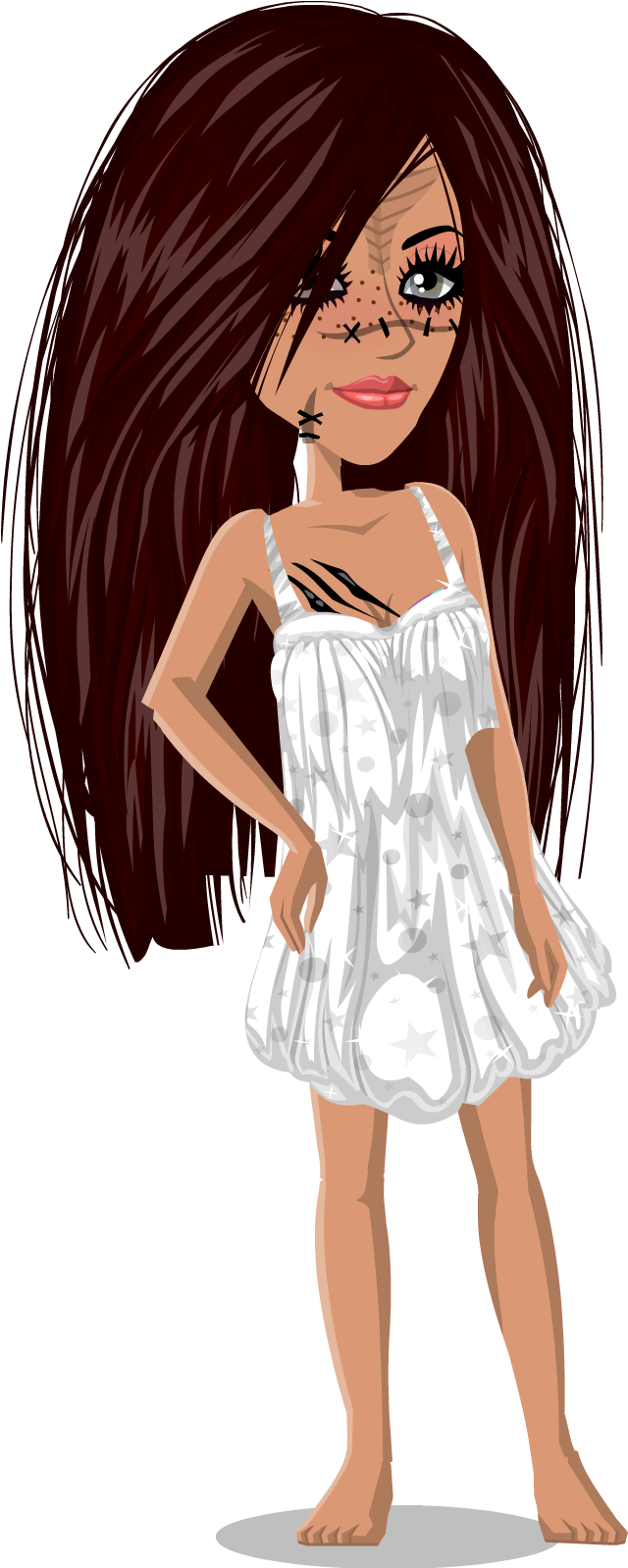 Msp Kim From Beautiful Betrayal - Msp Girls Transparent (655x1606), Png Download
